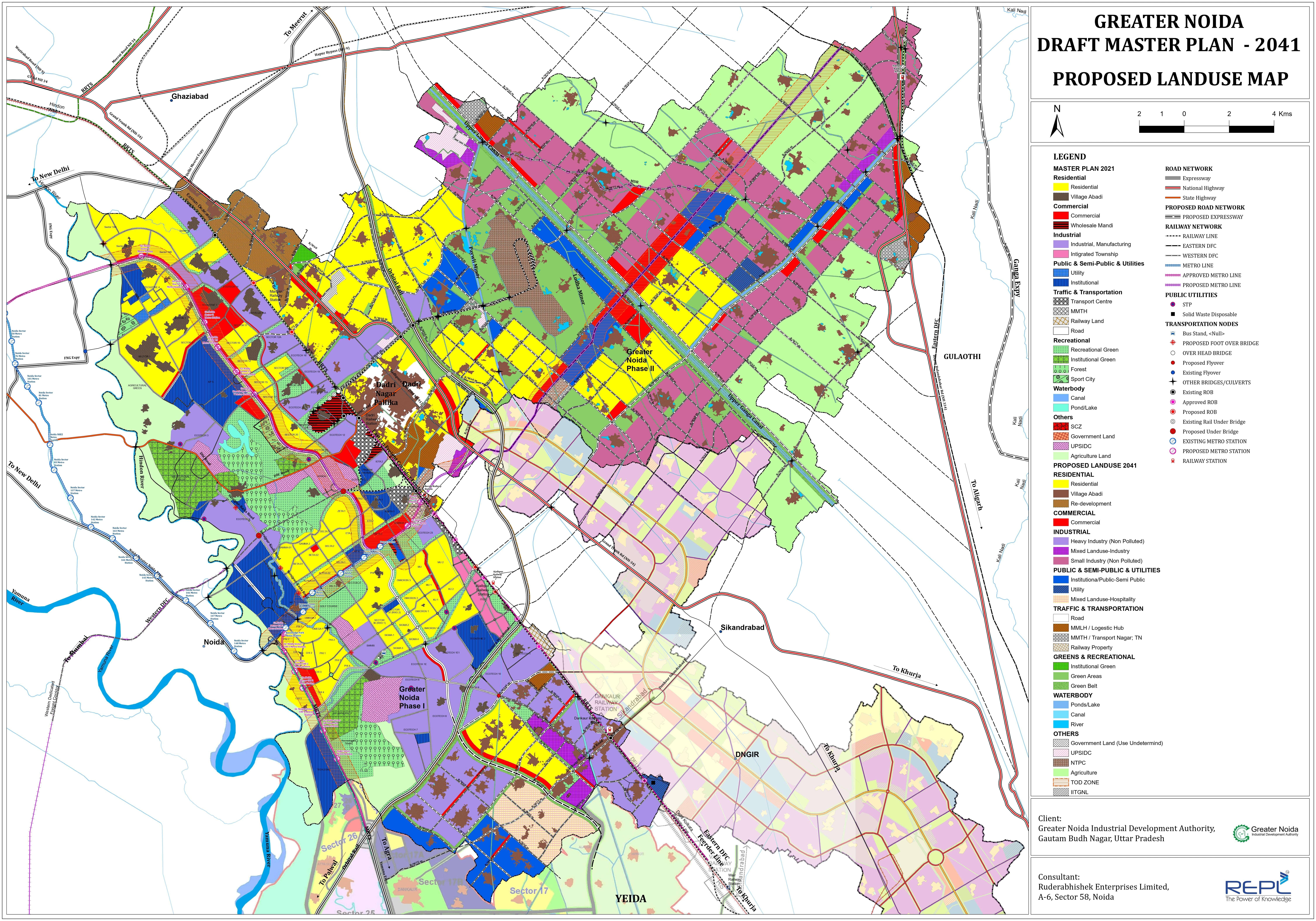 Greater Noida Map
